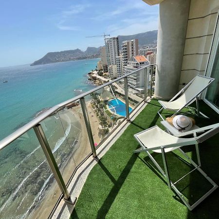 Clp- Primera Linea Vistas Piscina Y Parking Calpe Exteriör bild