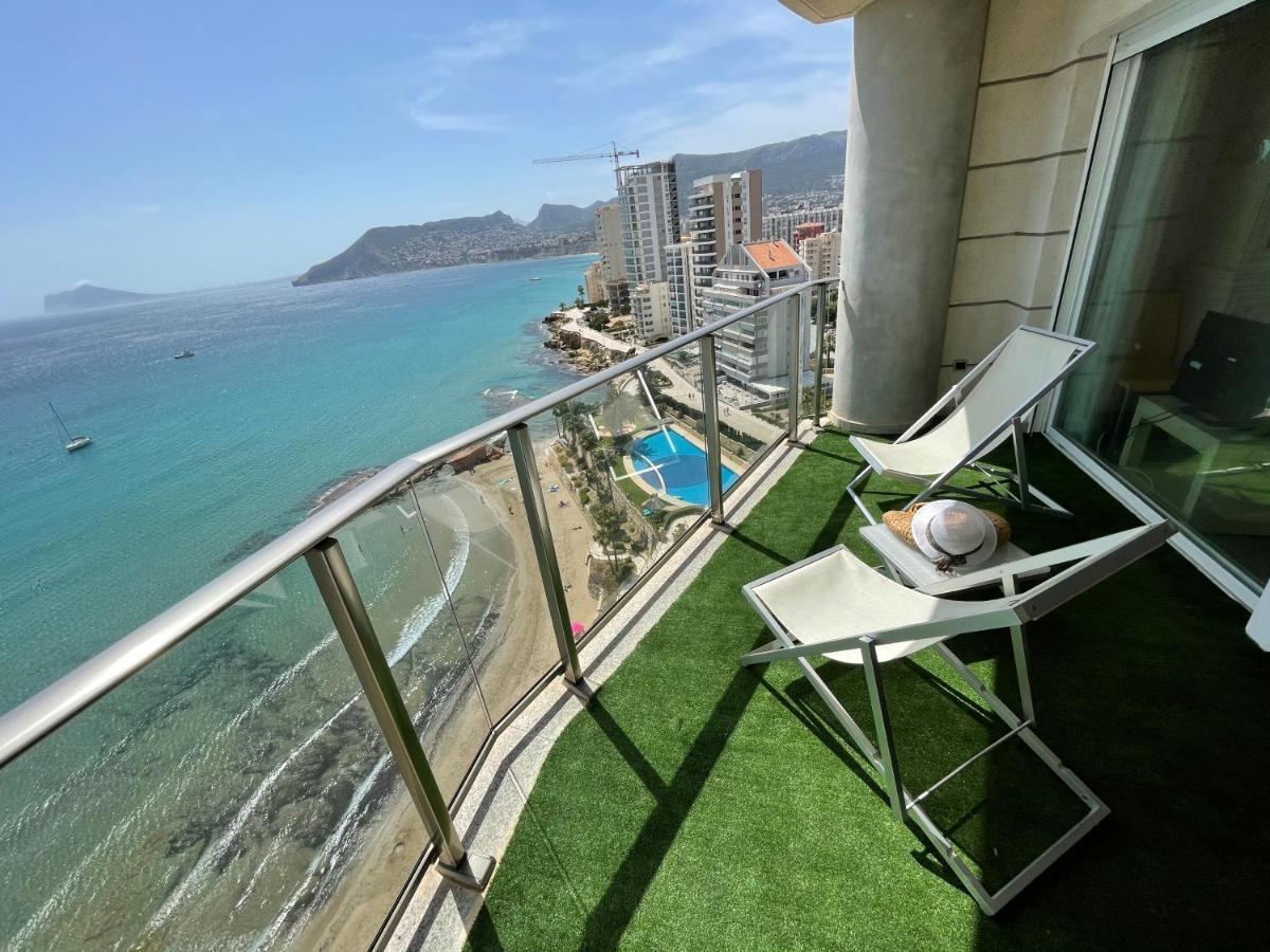 Clp- Primera Linea Vistas Piscina Y Parking Calpe Exteriör bild