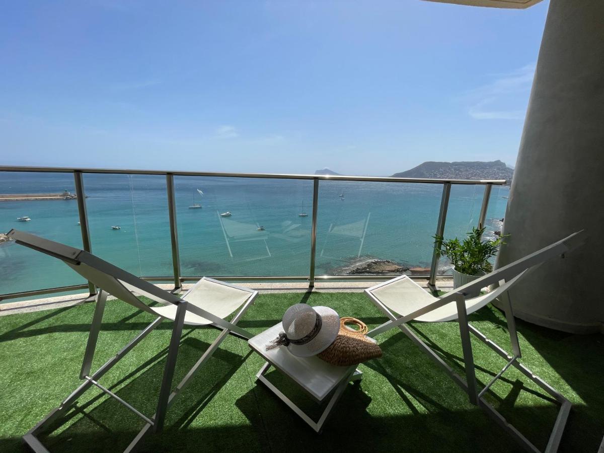 Clp- Primera Linea Vistas Piscina Y Parking Calpe Exteriör bild