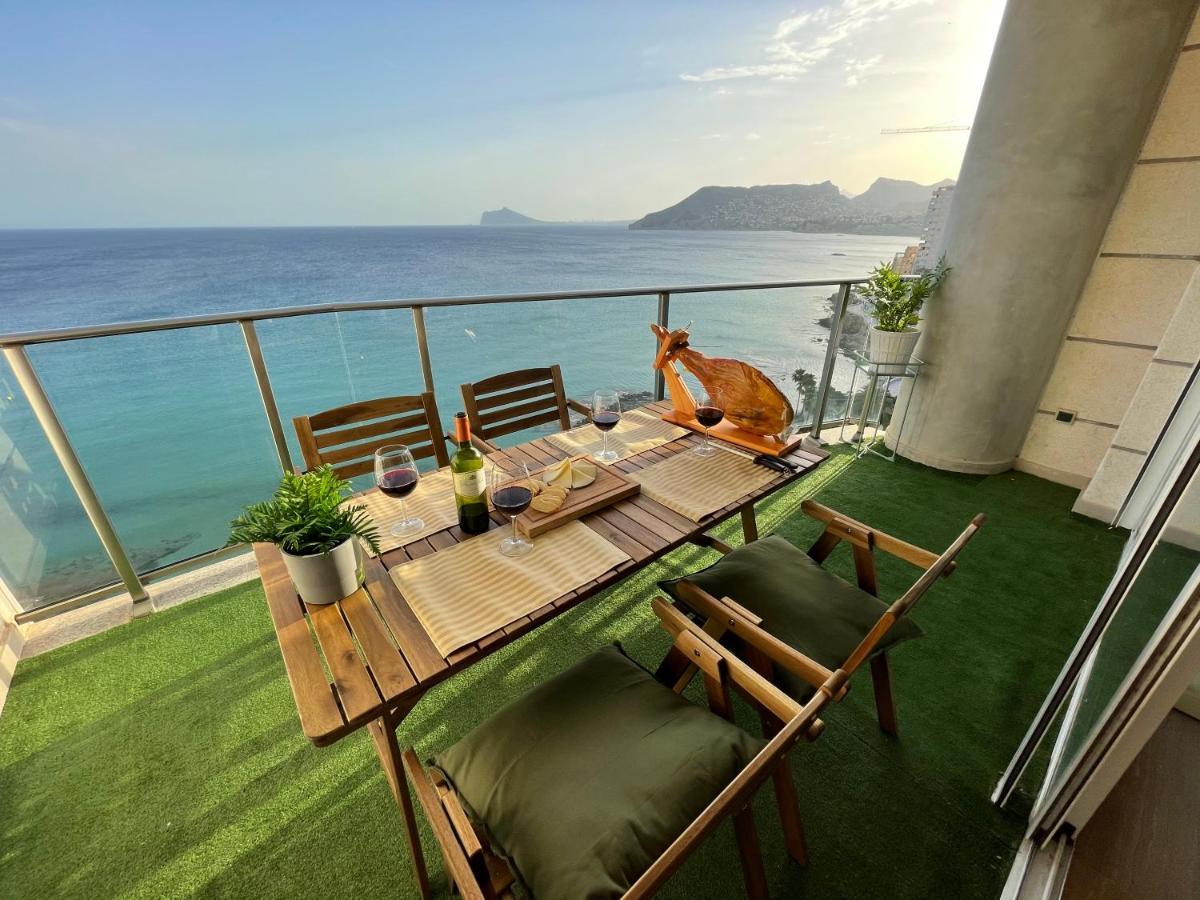 Clp- Primera Linea Vistas Piscina Y Parking Calpe Exteriör bild