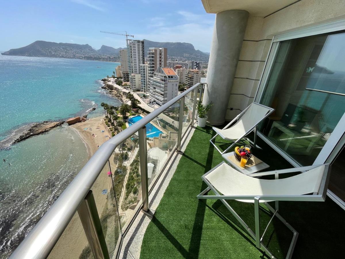 Clp- Primera Linea Vistas Piscina Y Parking Calpe Exteriör bild